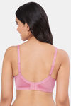 Amante Double Layered Non Wired Full Coverage Super Support Bra - Wild Rose — thumbnail 2